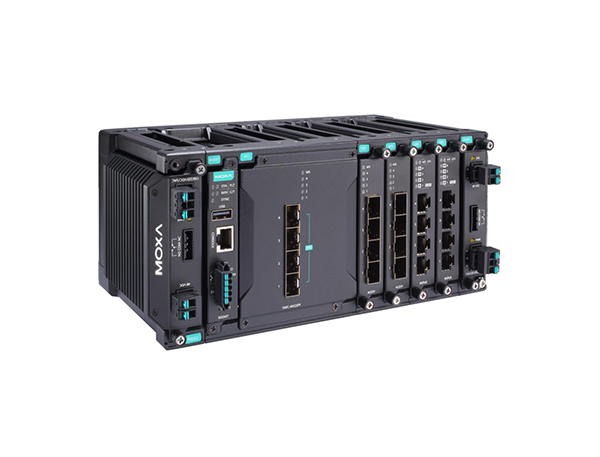 Moxa MDS-G4000 系列导轨网管以太网交换机 MDS-G4020-4XGS