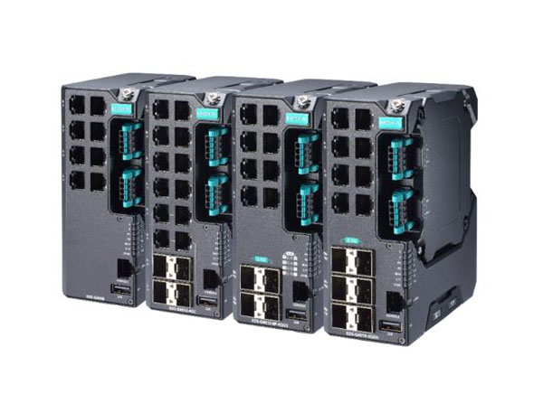 Moxa 全新导轨式网管型交换机 EDS-4000/G4000 系列